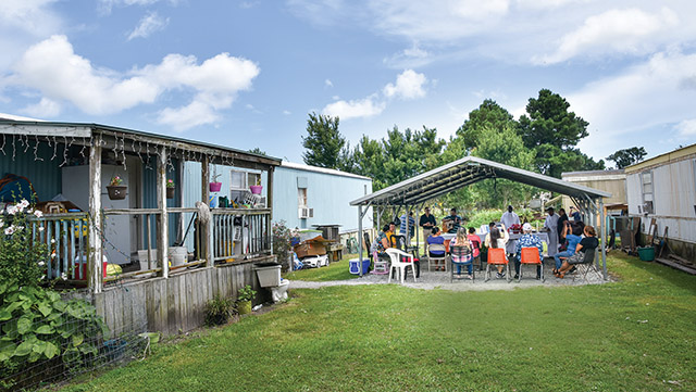 A carport cathedral