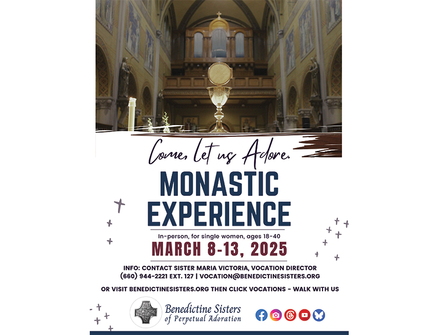 Come, let us Adore In-Person Monastic Experience